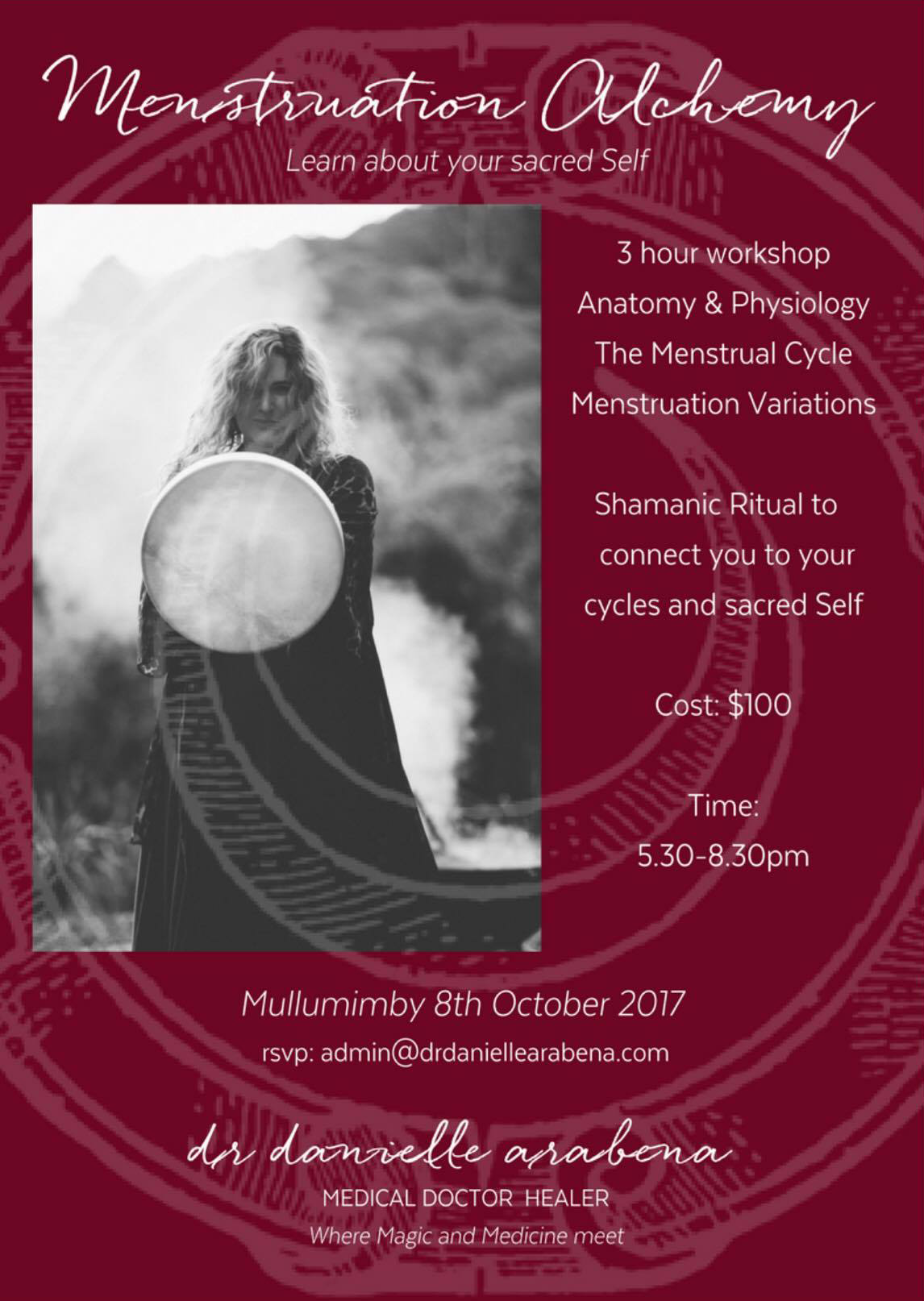 MENSTRUATION-WORKSHOP Menstruation Alchemy